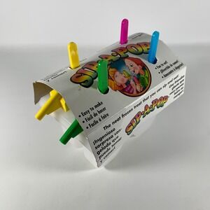 Vintage Sip-a-Pop Frozen Popsicle Maker 1980s Straw USA